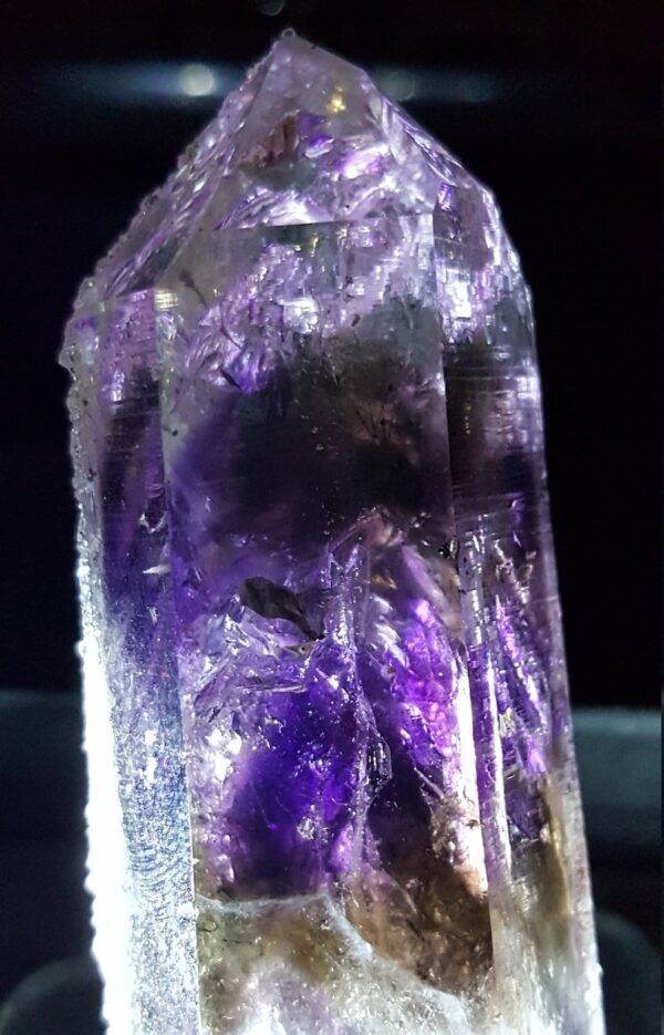 Brandberg Smokey Amethyst Crystal Top Shelf Specimen - Image 2