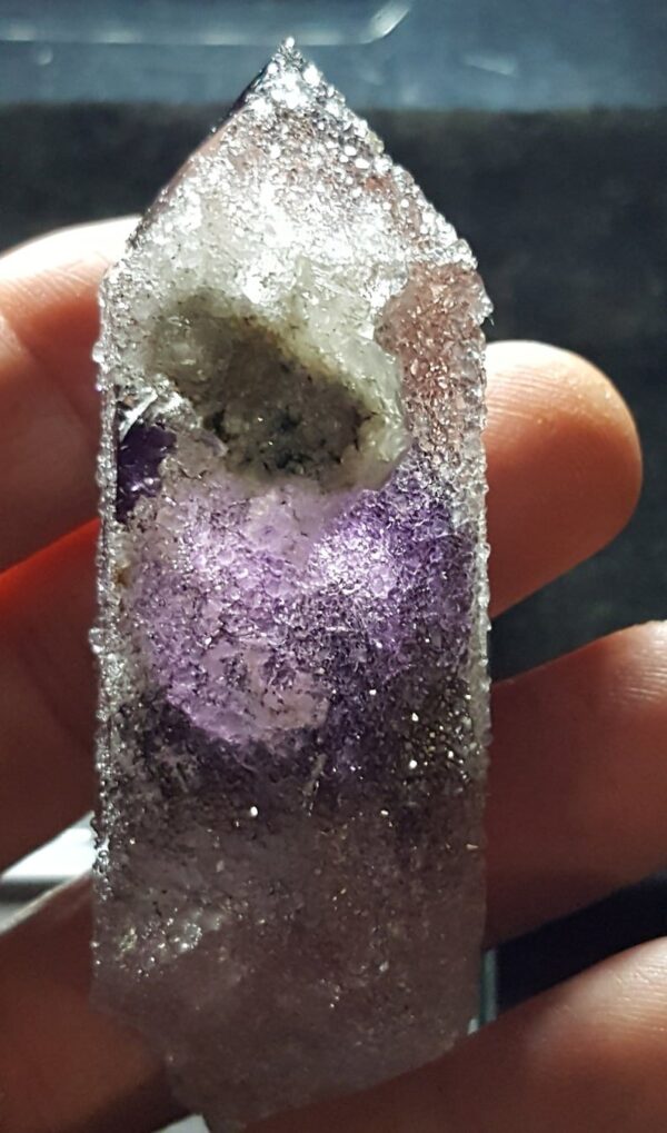 Brandberg Smokey Amethyst Crystal Top Shelf Specimen - Image 4