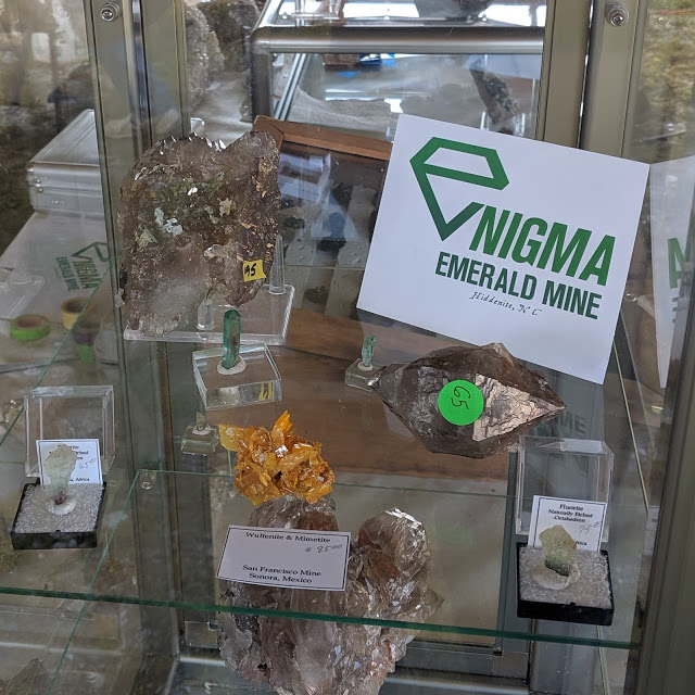 Grassy Creek Gem and Mineral Show Enigma Emerald Mine